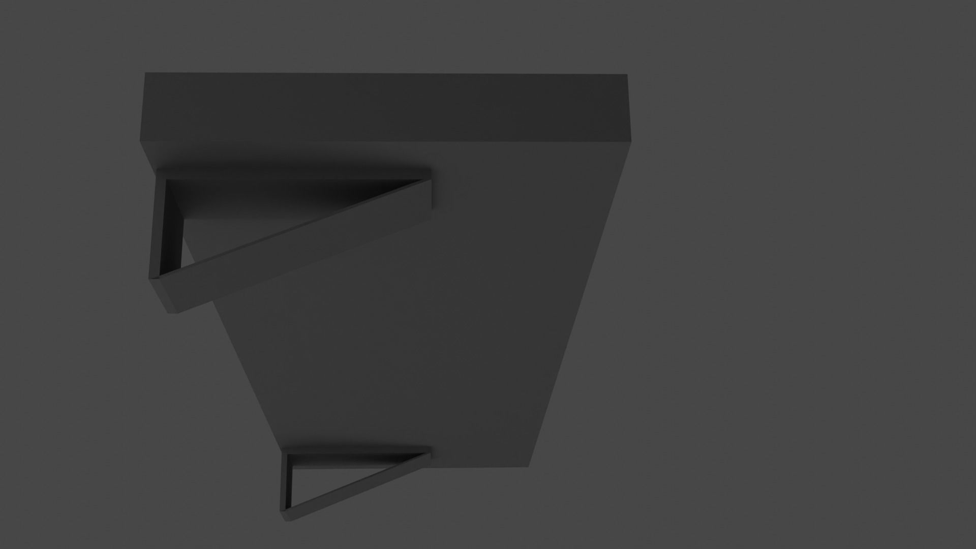 Floating shelf  Free 3D model_3
