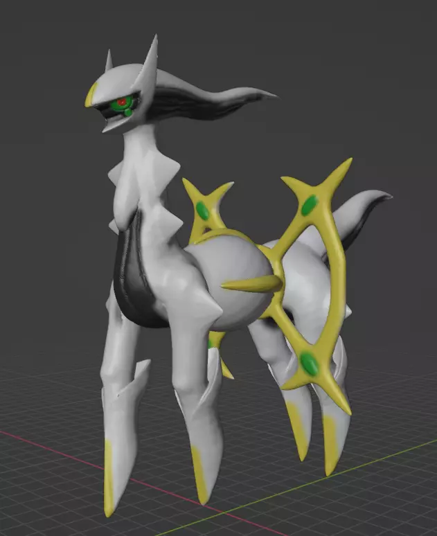 Arceus 3D print model
