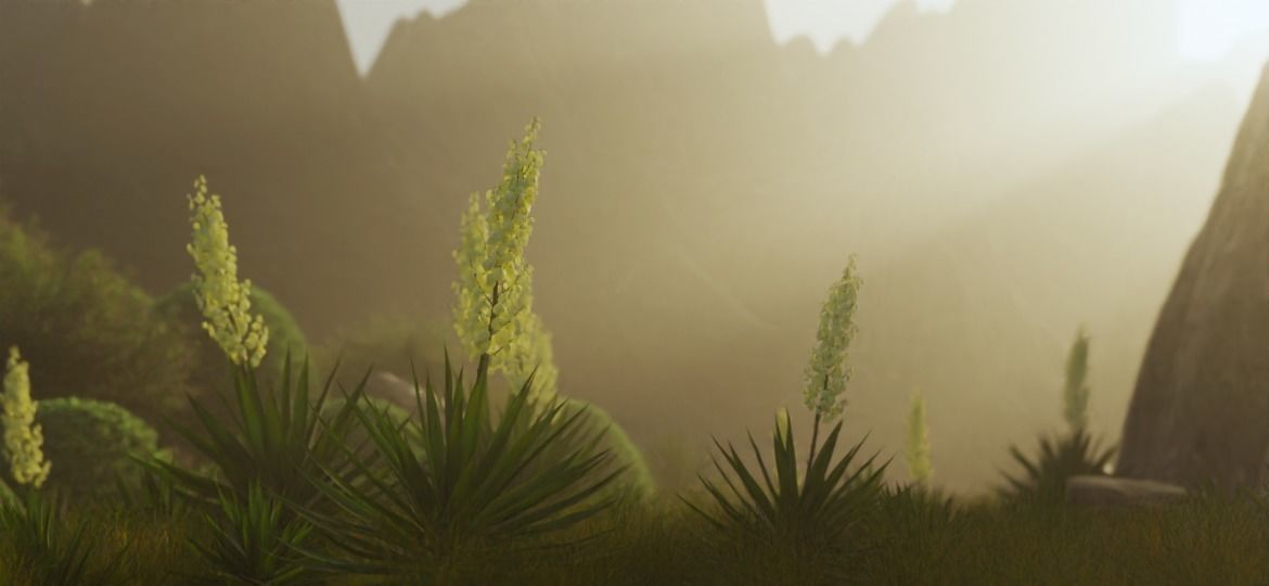 Realistic 3D plants- Pack of 5 each with 4 variants Free low-poly 3D model_1