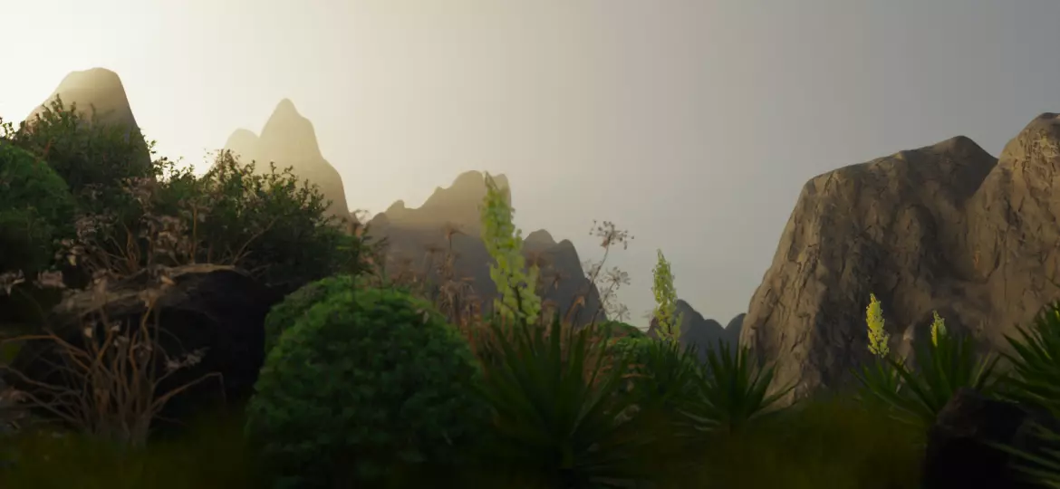 Realistic 3D plants- Pack of 5 each with 4 variants Free low-poly 3D model_0