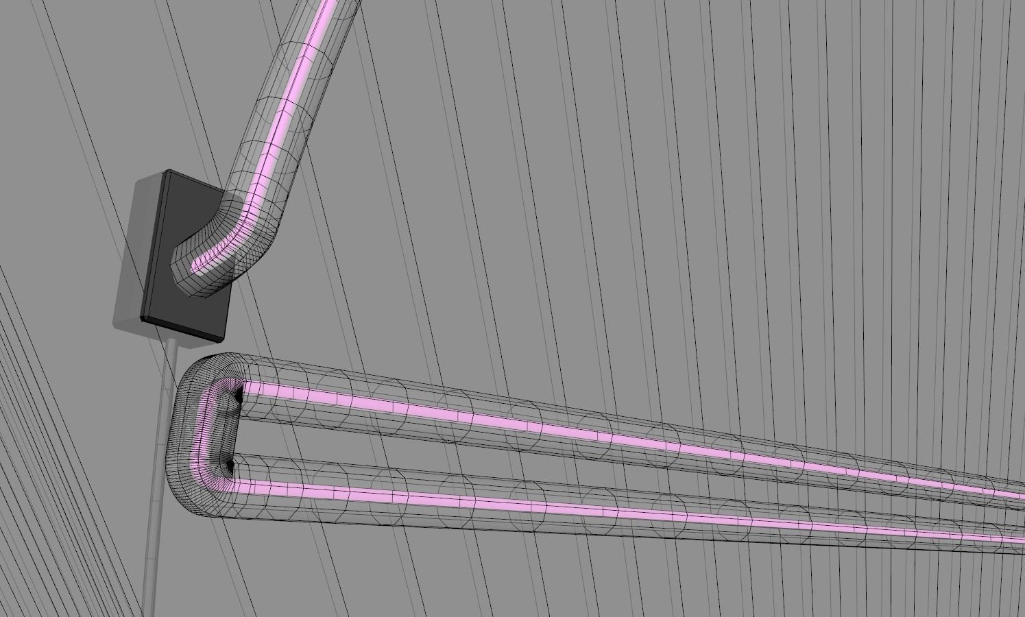 Sunset 2 - Neon Sign 3D model_7