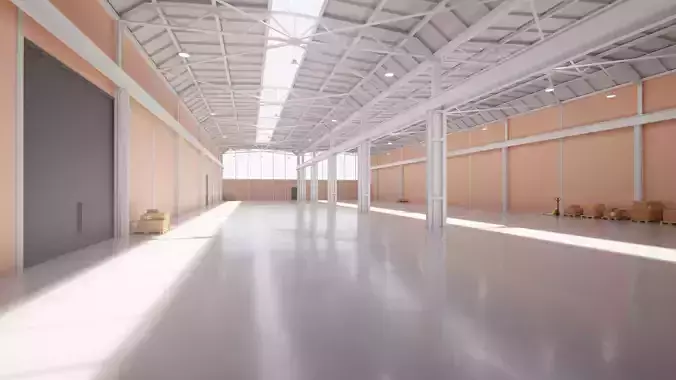 Industrial Warehouse Interior 17 