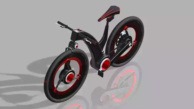 A stylish cycle 3D print model