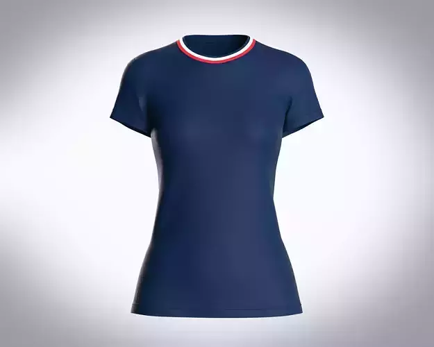 Tommy Hilfiger-Girls Stripe Crewneck T-Shirt