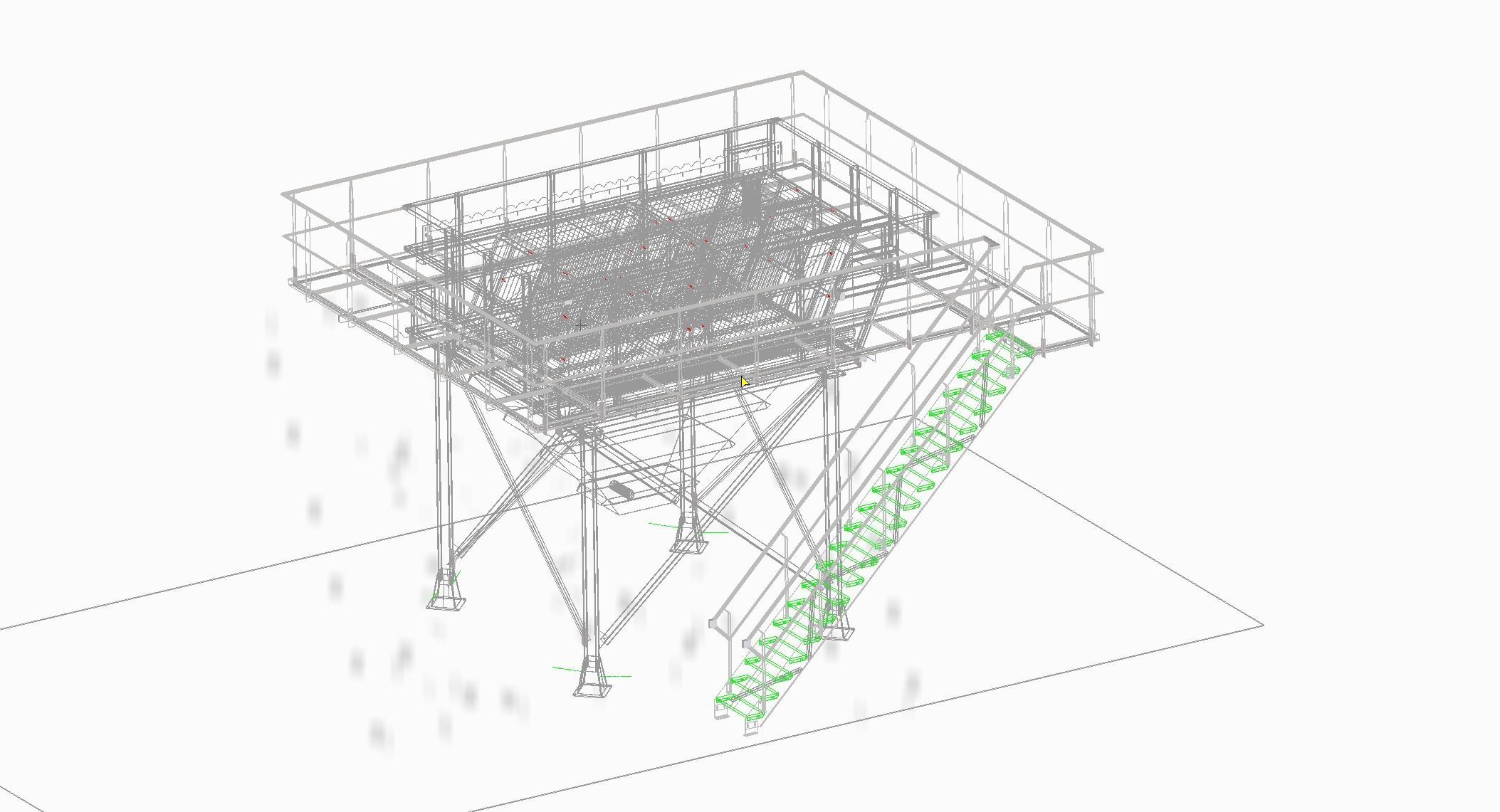 Lamella separator 3D model_6