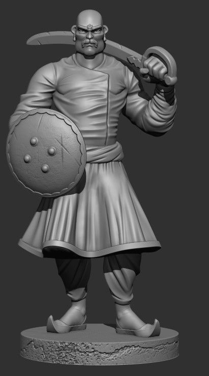 Mawala Maratha Warrior -4 3D print model_1