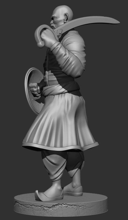 Mawala Maratha Warrior -4 3D print model_2