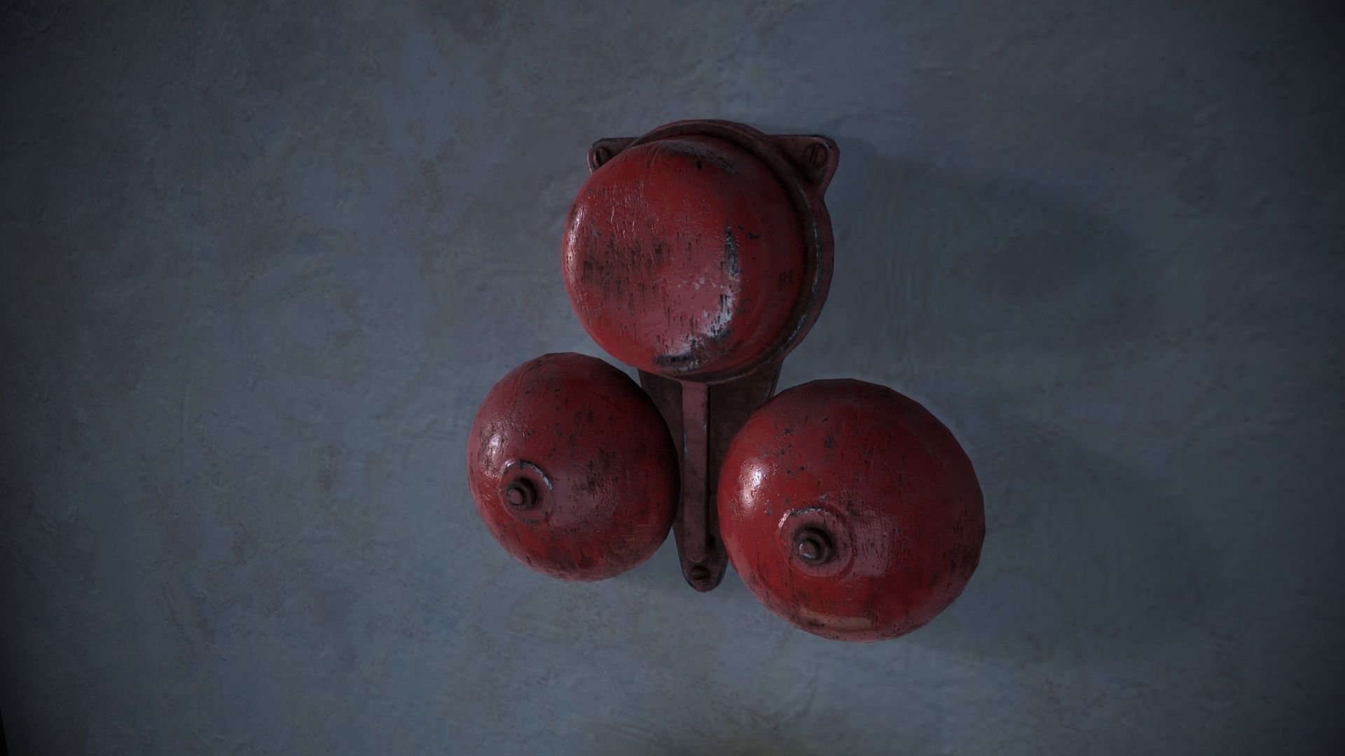 An old prison chamber Low-poly 3D model_9