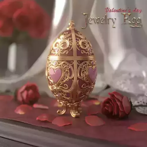 Jewelry Gift Box - Faberge Egg 3D print model