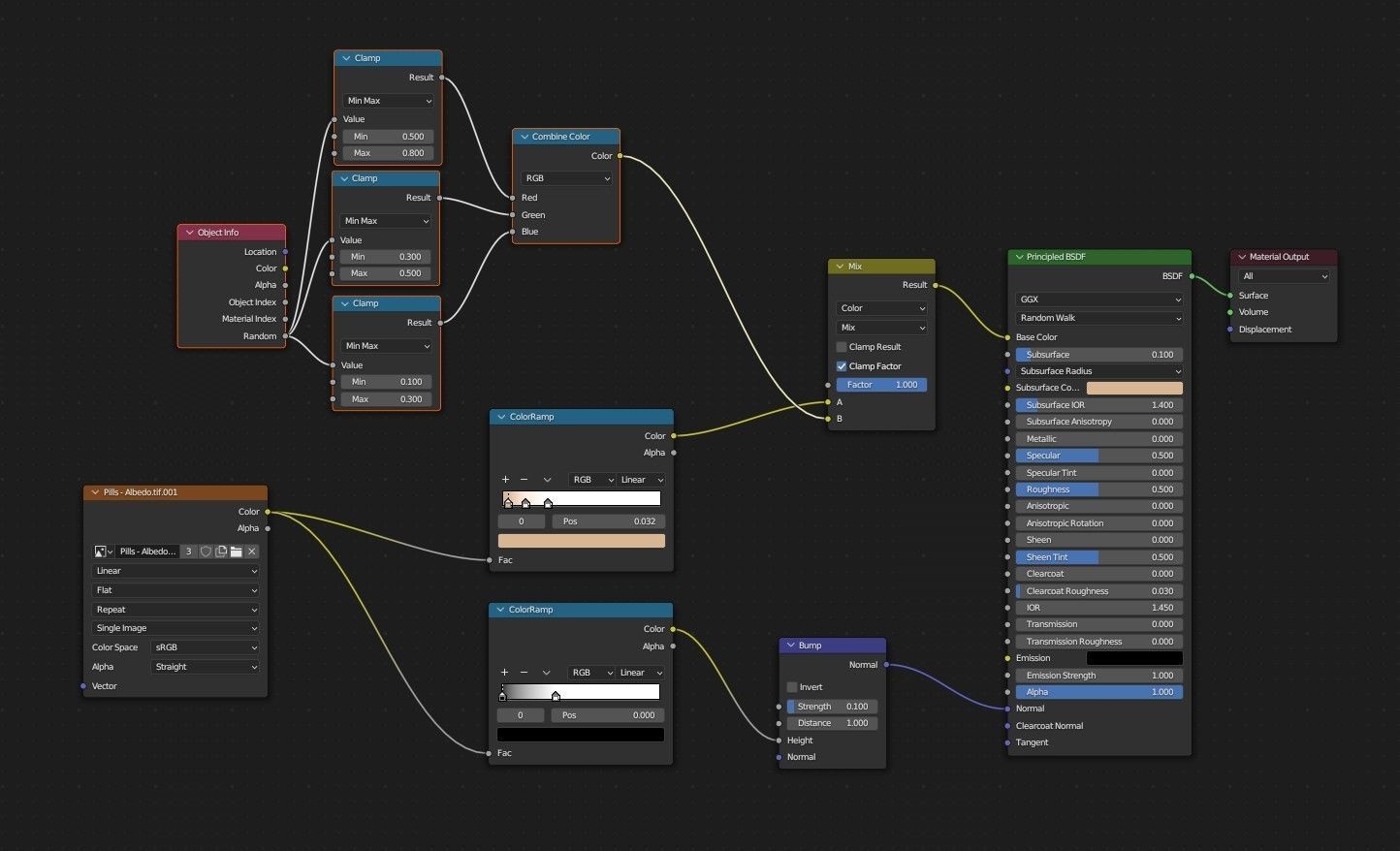Pills and Tablets collection Low-poly 3D model_14