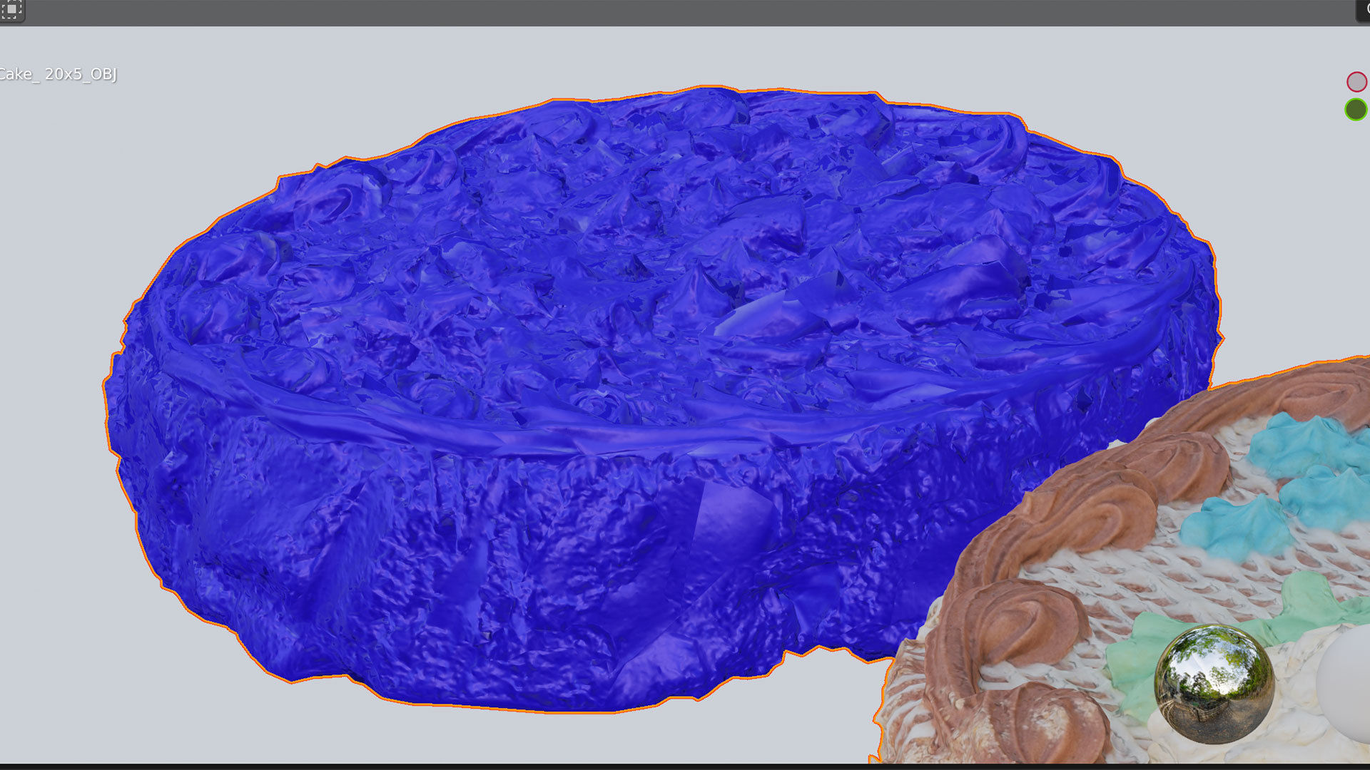 Kyiv cake or tort Kyivskyi 3D model_5