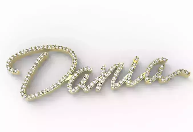 diana name plate