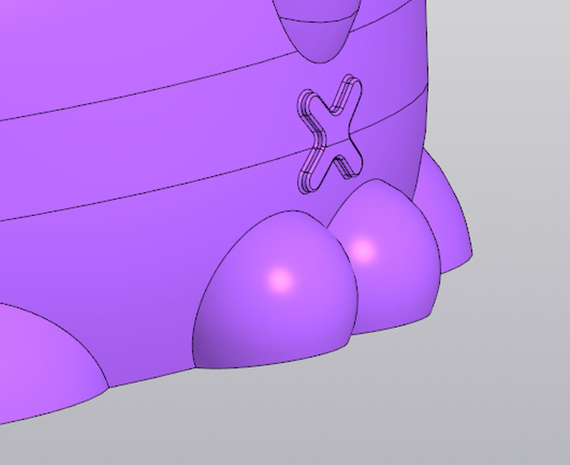 Male cat Vase Planter Penholder 3D print model_3