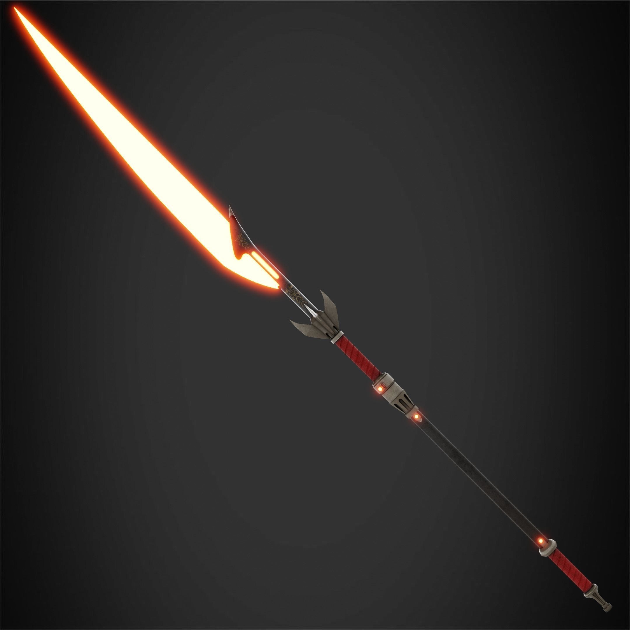 Star Wars Darth Bane Pike for Cosplay 3D print model_2