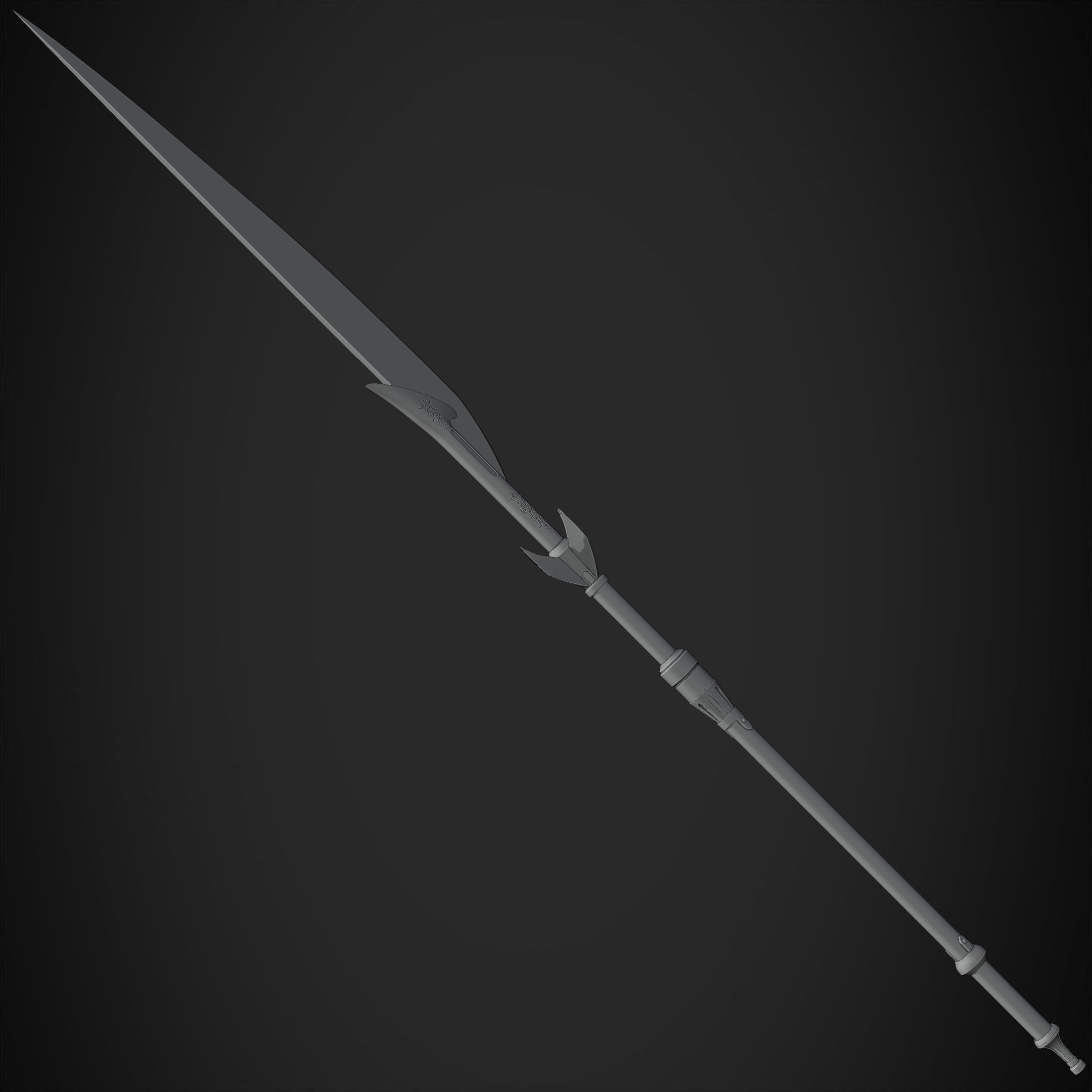 Star Wars Darth Bane Pike for Cosplay 3D print model_21