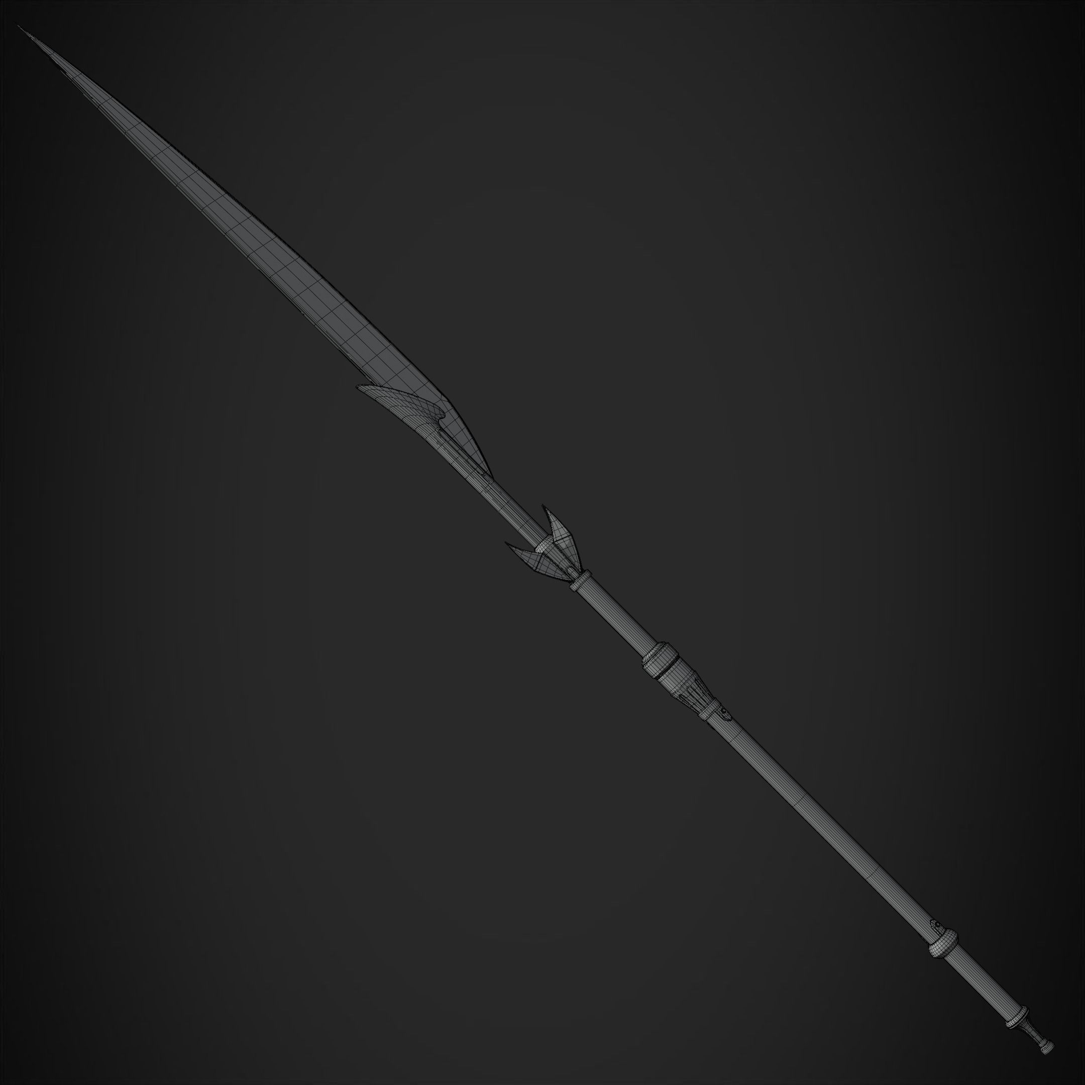 Star Wars Darth Bane Pike for Cosplay 3D print model_20