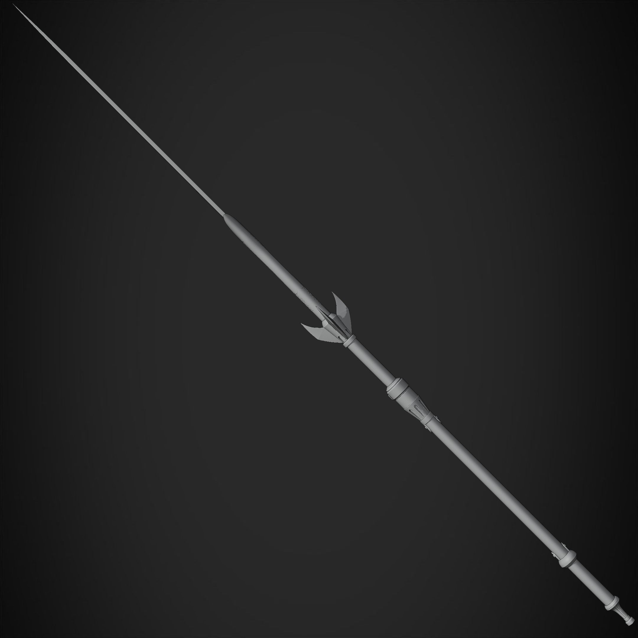 Star Wars Darth Bane Pike for Cosplay 3D print model_19