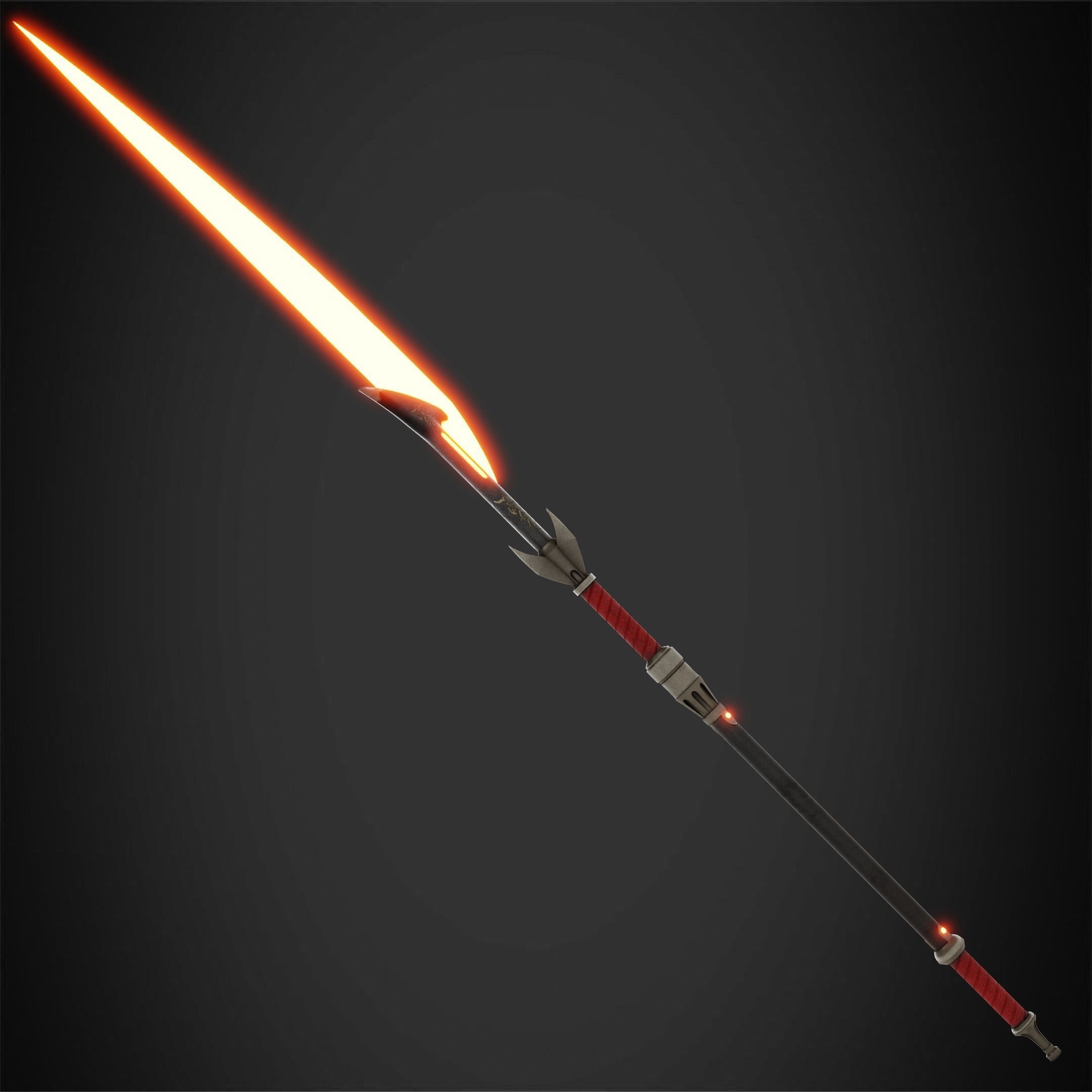 Star Wars Darth Bane Pike for Cosplay 3D print model_5