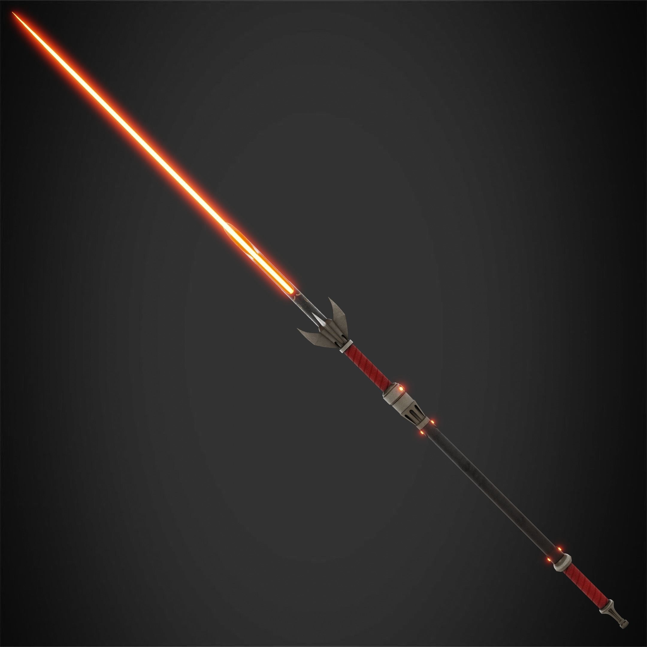 Star Wars Darth Bane Pike for Cosplay 3D print model_8