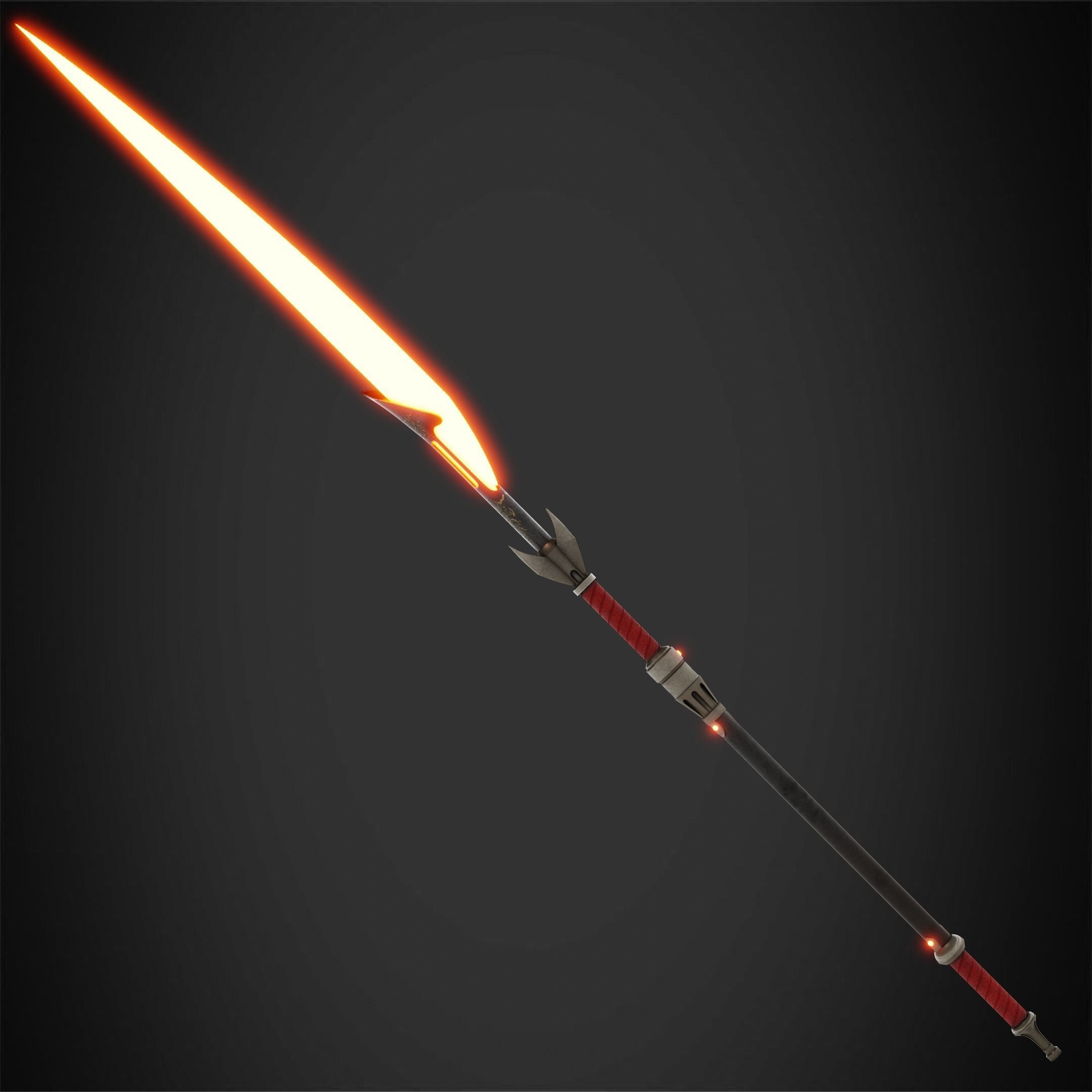 Star Wars Darth Bane Pike for Cosplay 3D print model_7