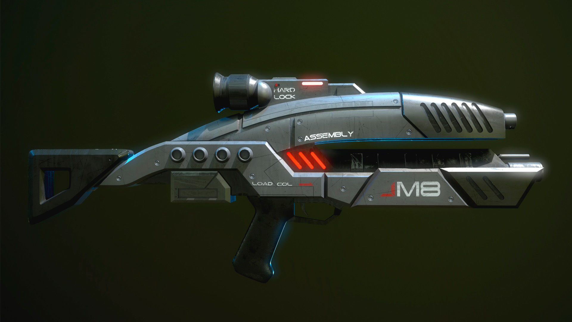 20 Mass Effect colection 3D Model Collection_16