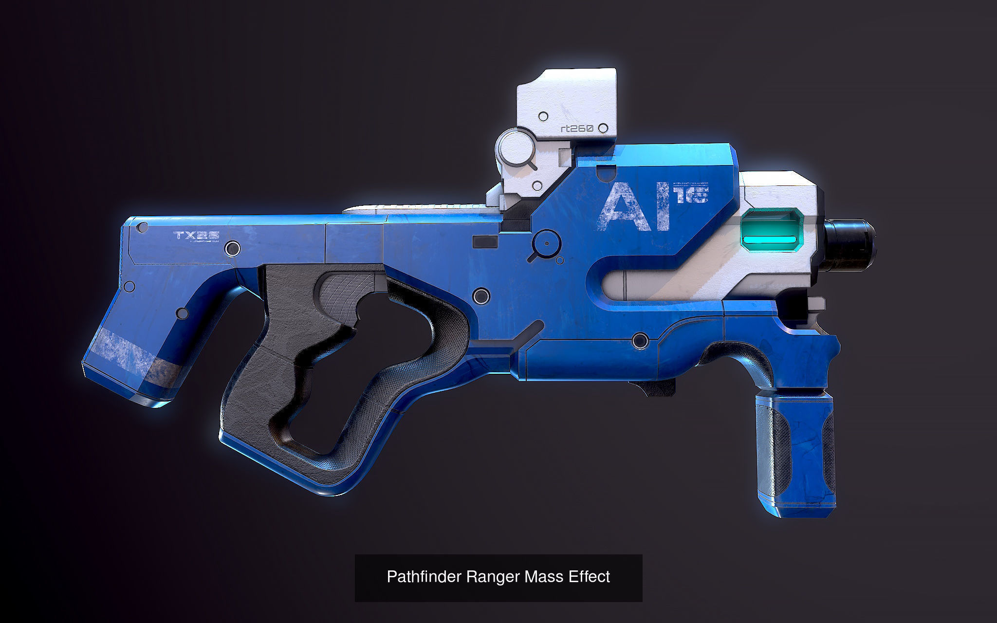 20 Mass Effect colection 3D Model Collection_2