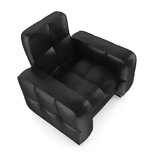Black Leather Armchair