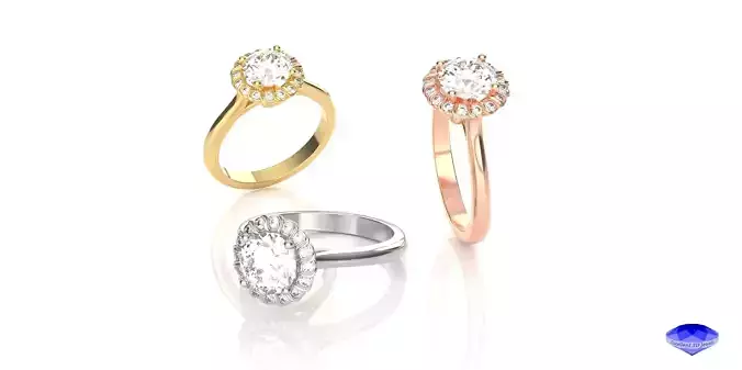 Round Diamond Engagement Ring