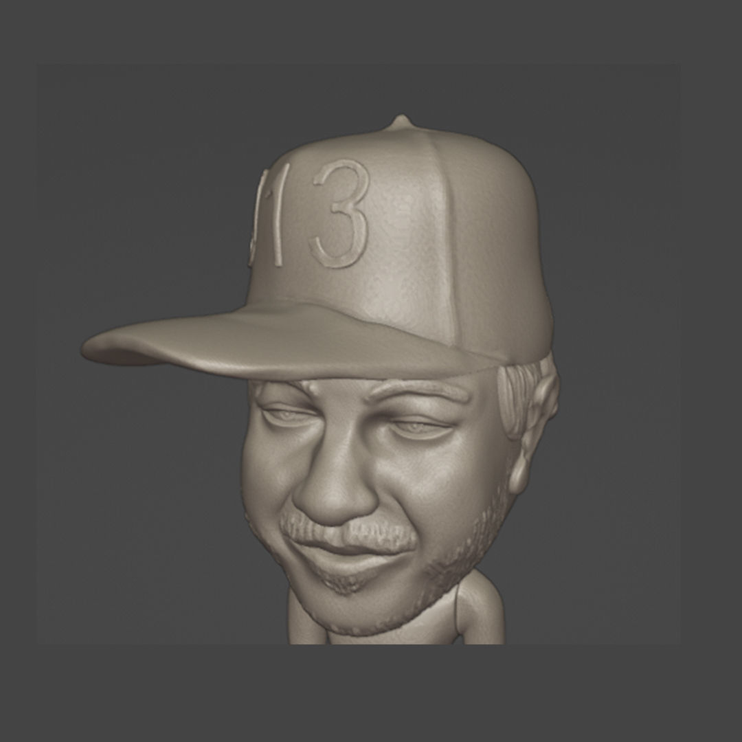 Caricatura Charlie Brown 3D print model_1