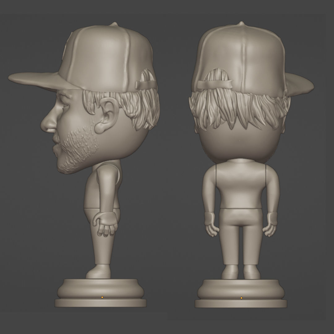 Caricatura Charlie Brown 3D print model_2