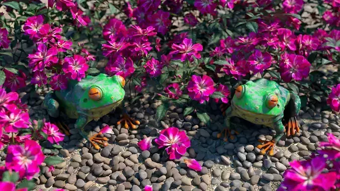 Fogs N Roses 3D Model Collection