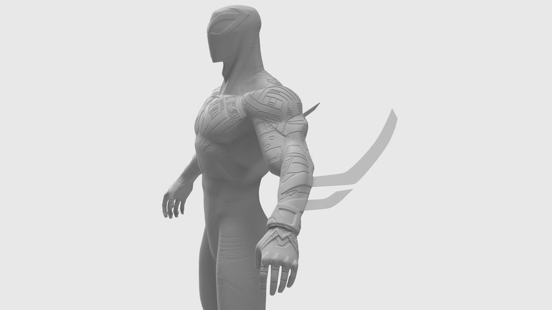 SpiderMan 2099 Miguel OHara Across the Spider-verse 3D Model 3D print model_5