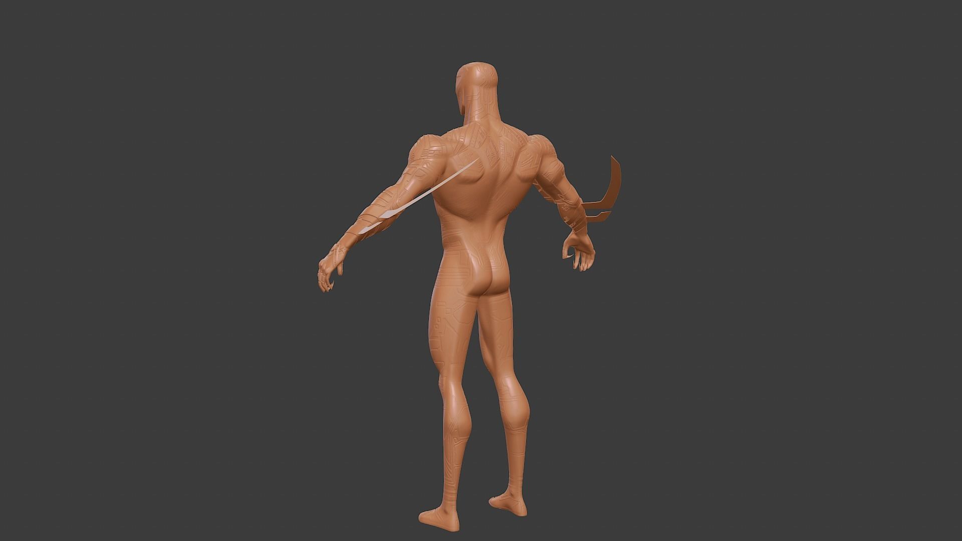 SpiderMan 2099 Miguel OHara Across the Spider-verse 3D Model 3D print model_18