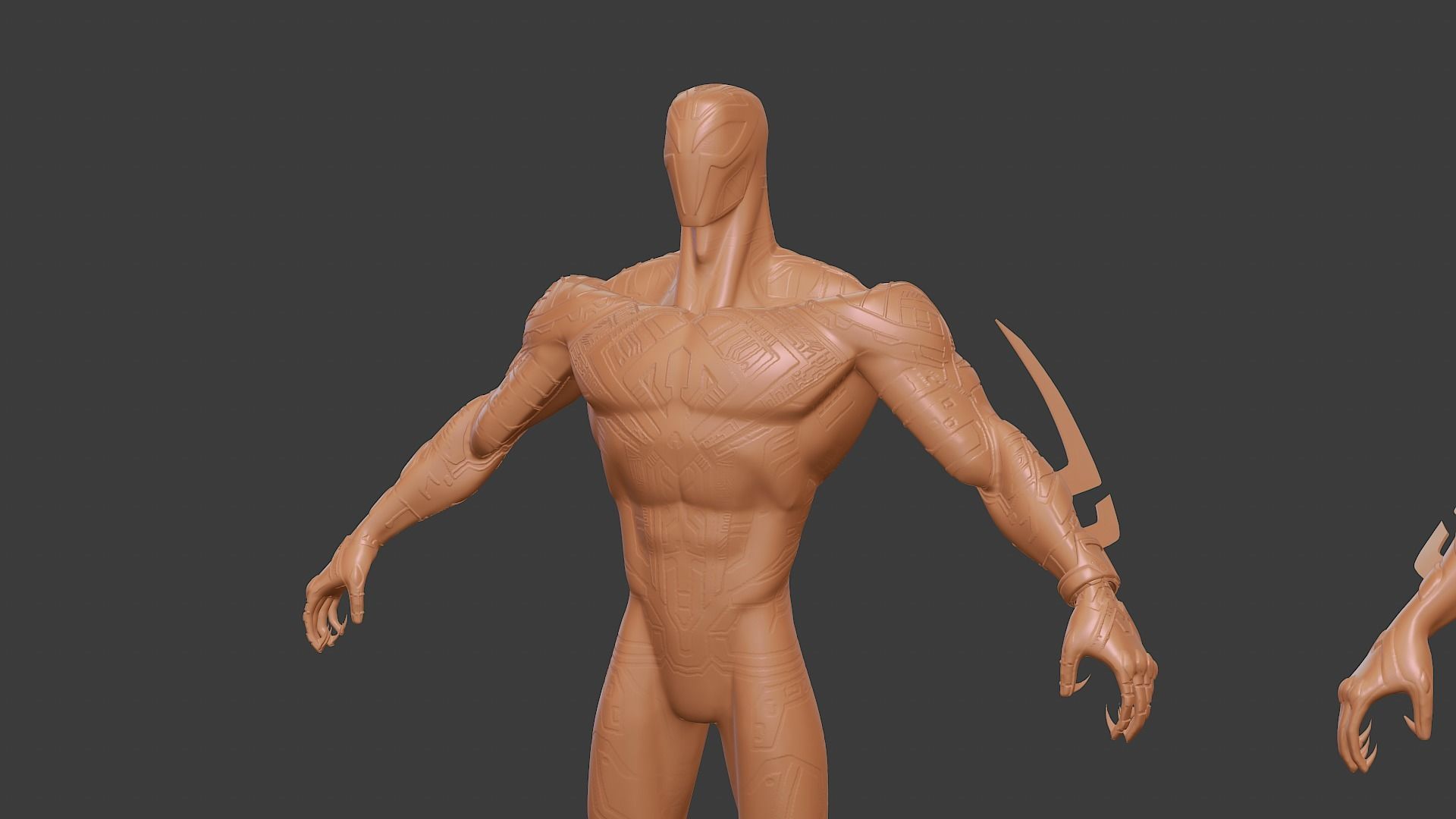 SpiderMan 2099 Miguel OHara Across the Spider-verse 3D Model 3D print model_22