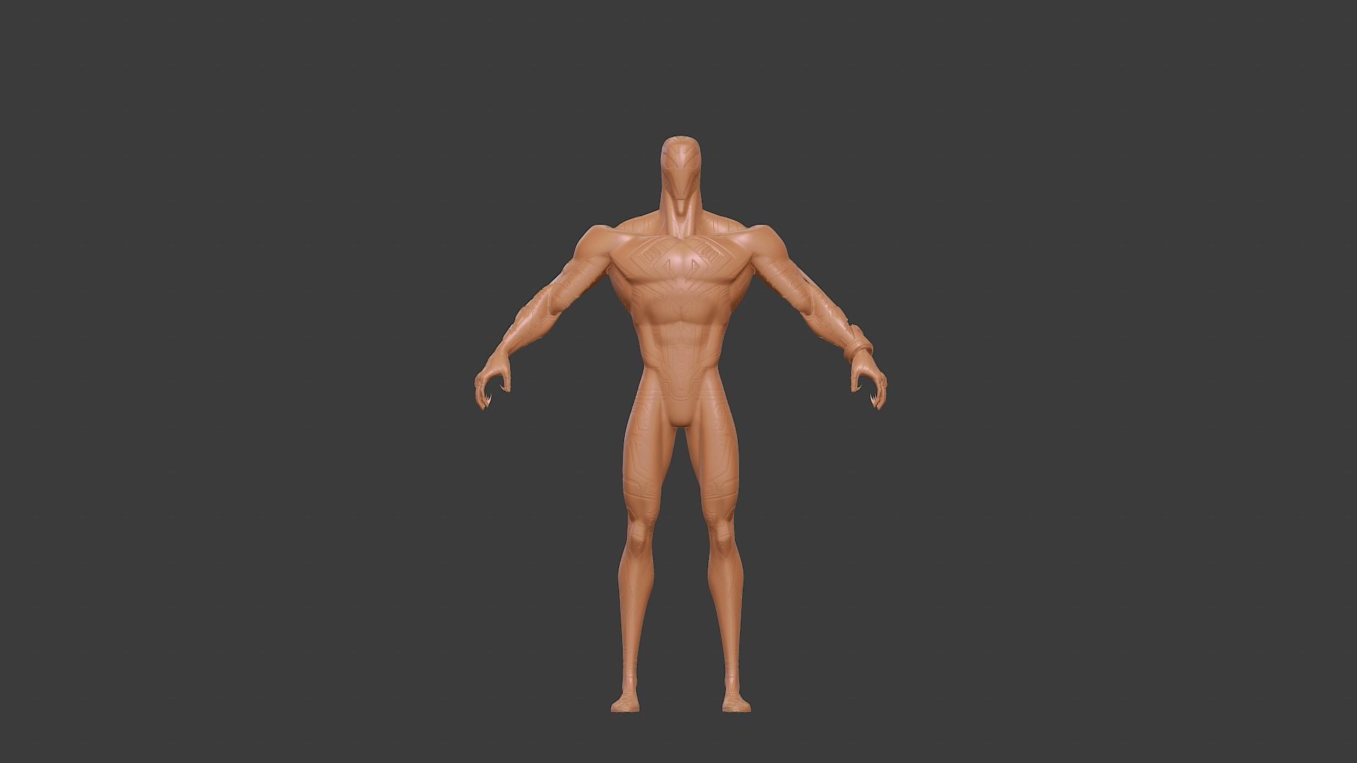 SpiderMan 2099 Miguel OHara Across the Spider-verse 3D Model 3D print model_1