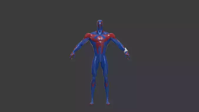 SpiderMan 2099 Miguel OHara Across the Spider-verse 3D Model 3D print model SpiderMan 2099 Miguel OHara Across the Spider-verse 3D Model 3D print model