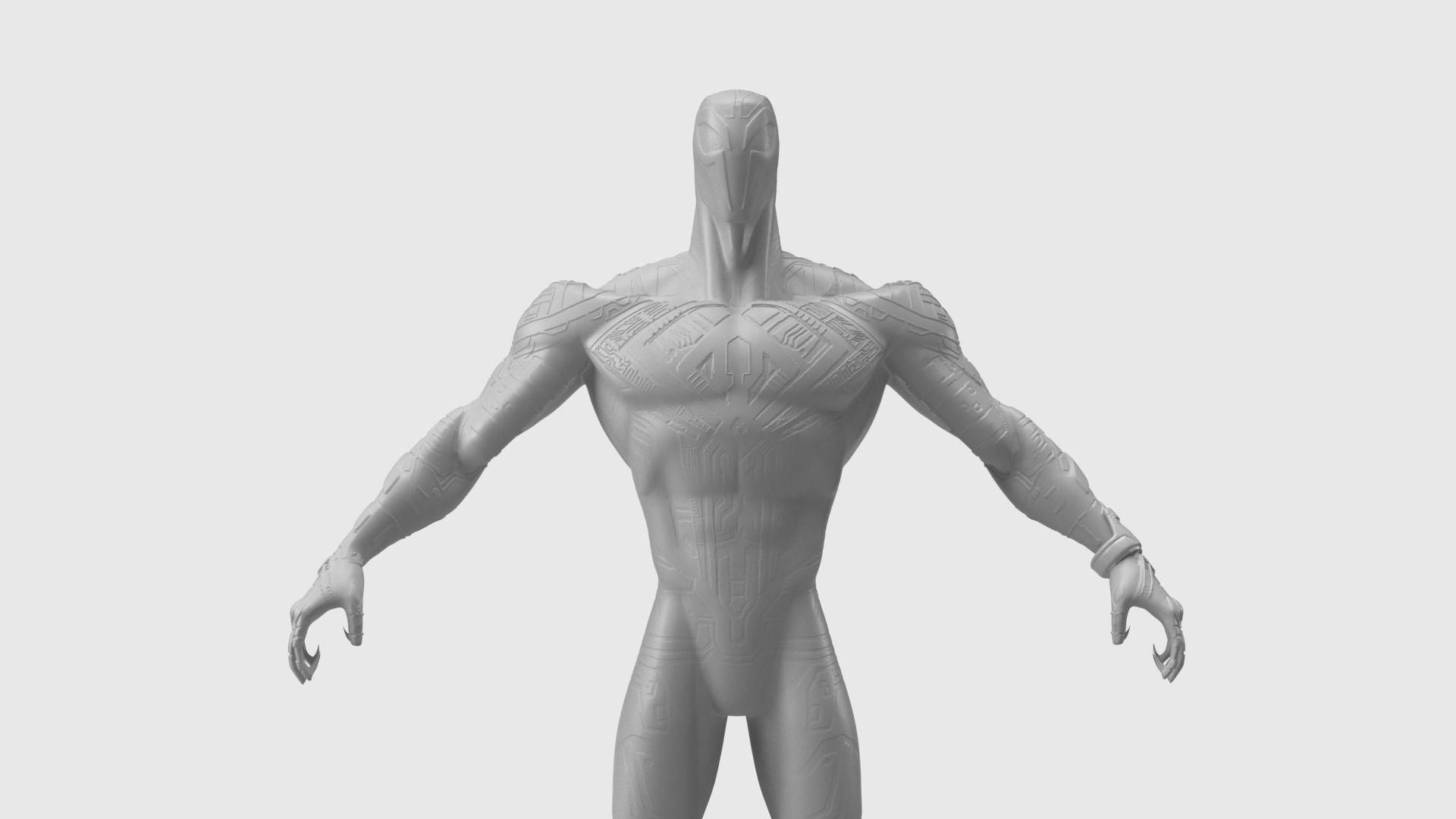 SpiderMan 2099 Miguel OHara Across the Spider-verse 3D Model 3D print model_2