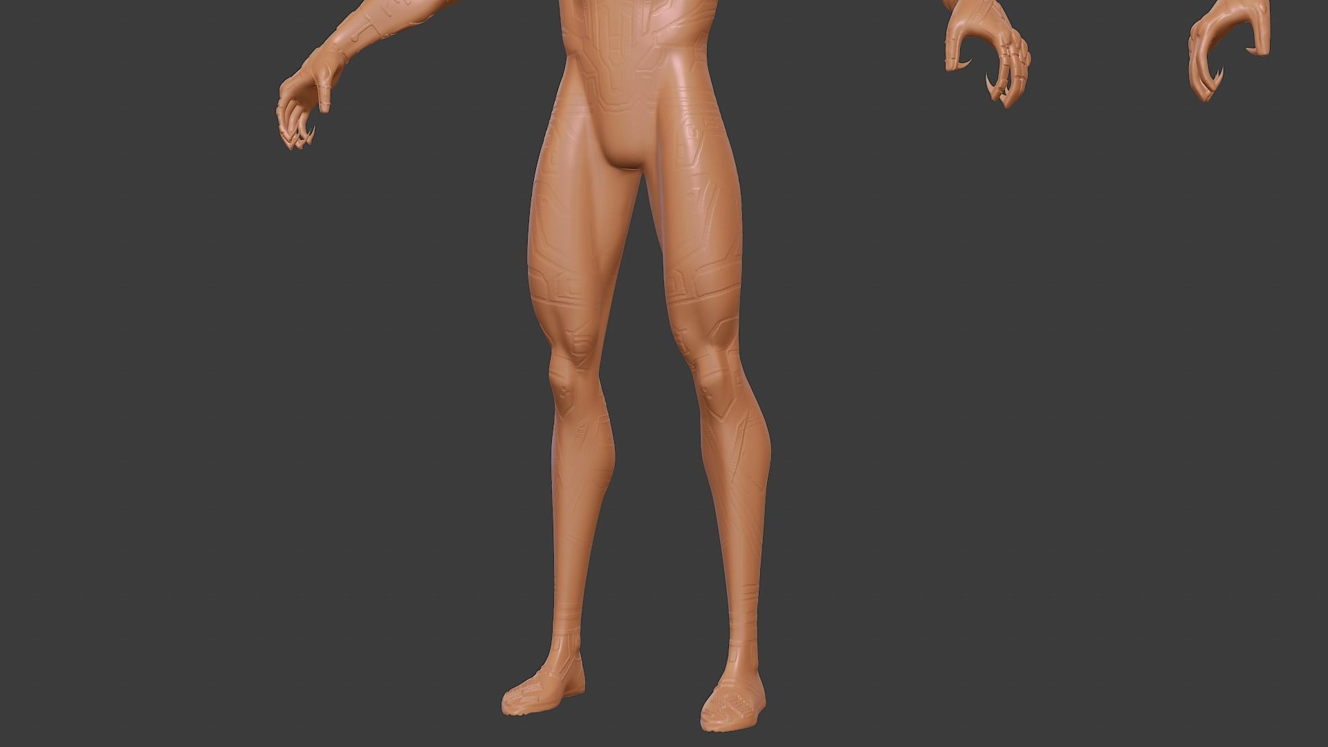 SpiderMan 2099 Miguel OHara Across the Spider-verse 3D Model 3D print model_23