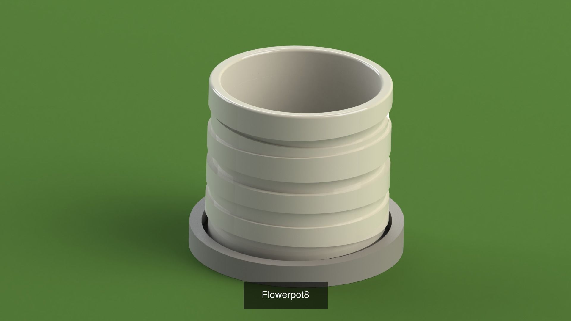 Flowerpots 3D Model Collection_6