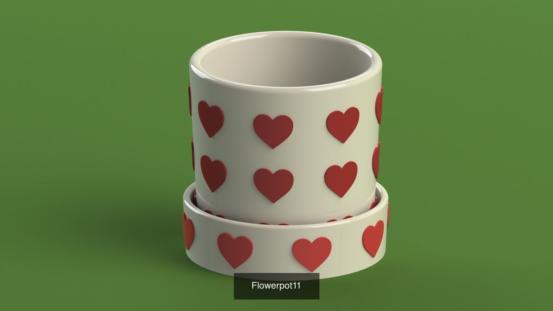 Flowerpots 3D Model Collection_3