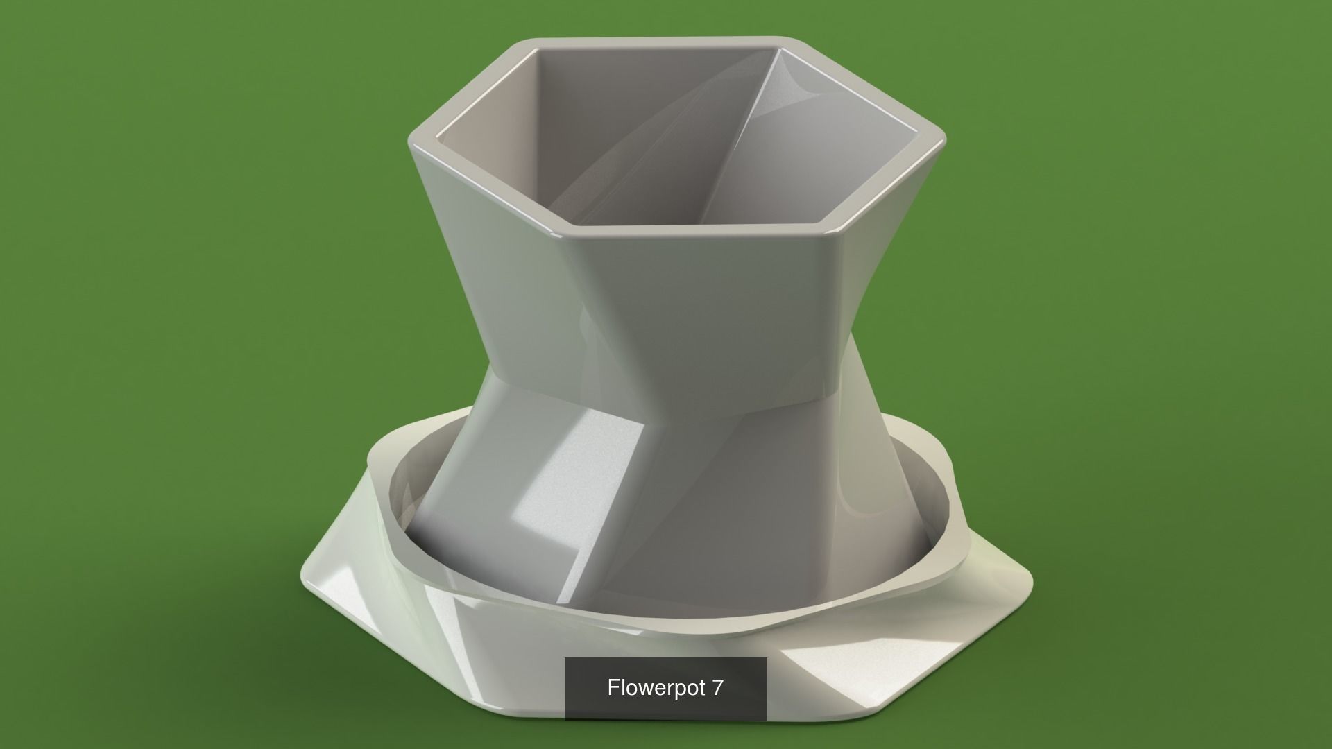 Flowerpots 3D Model Collection_8