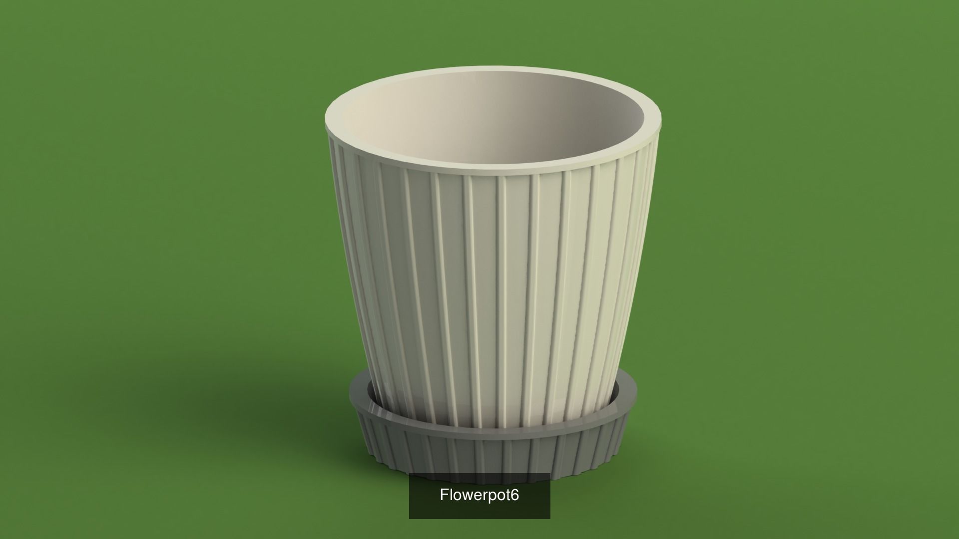 Flowerpots 3D Model Collection_12