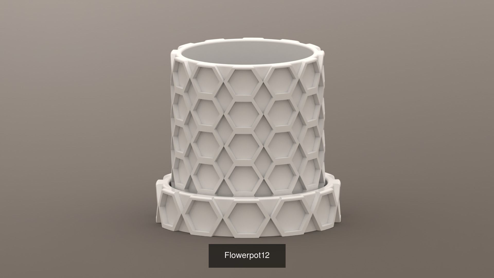 Flowerpots 3D Model Collection_4