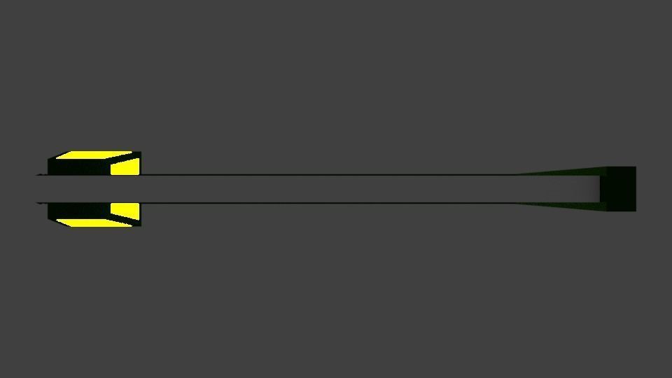 ShopSign with Lamp 1 3D model_5