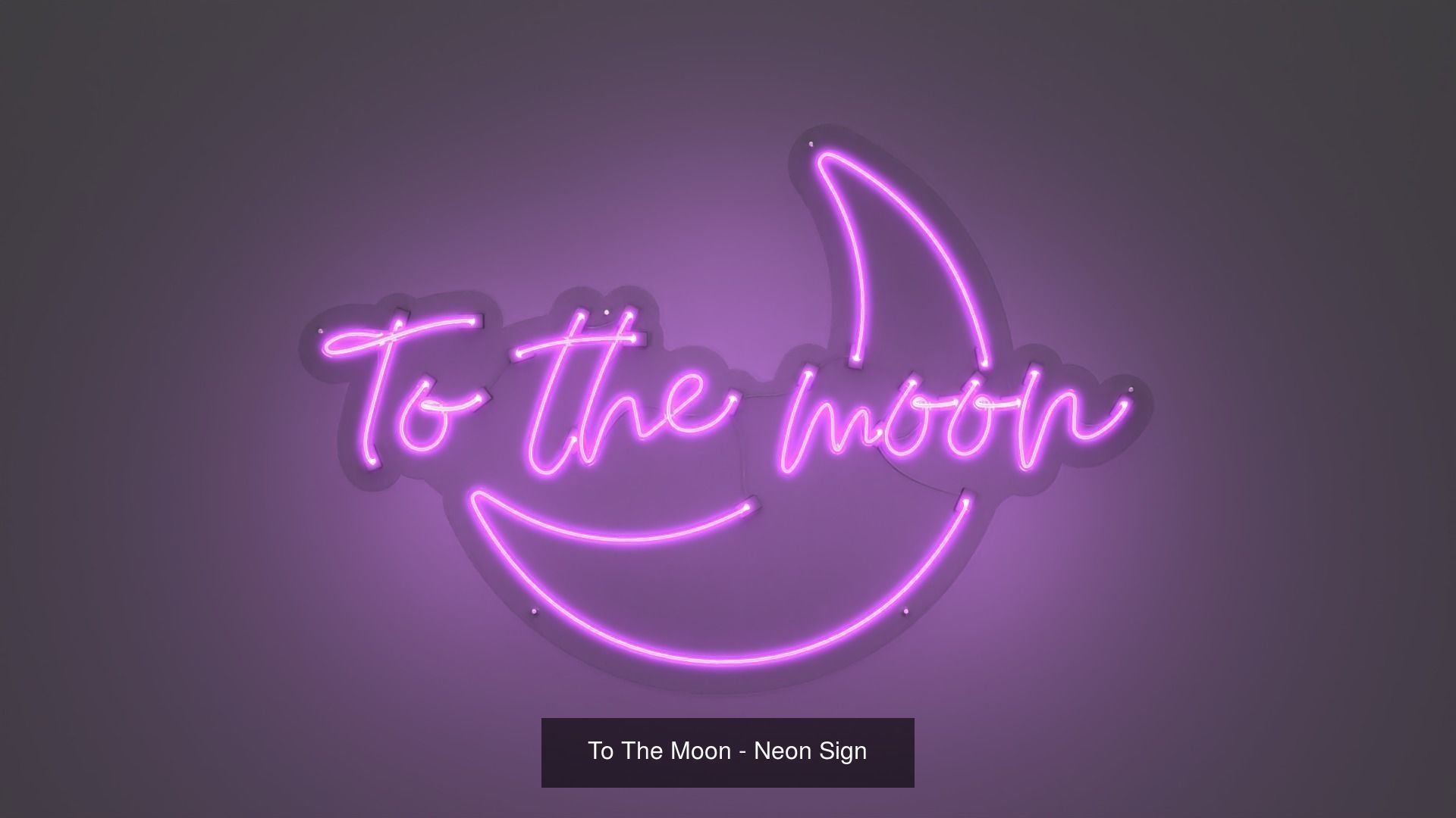 Moon Neon Signs - 3 Pack 3D Model Collection_2