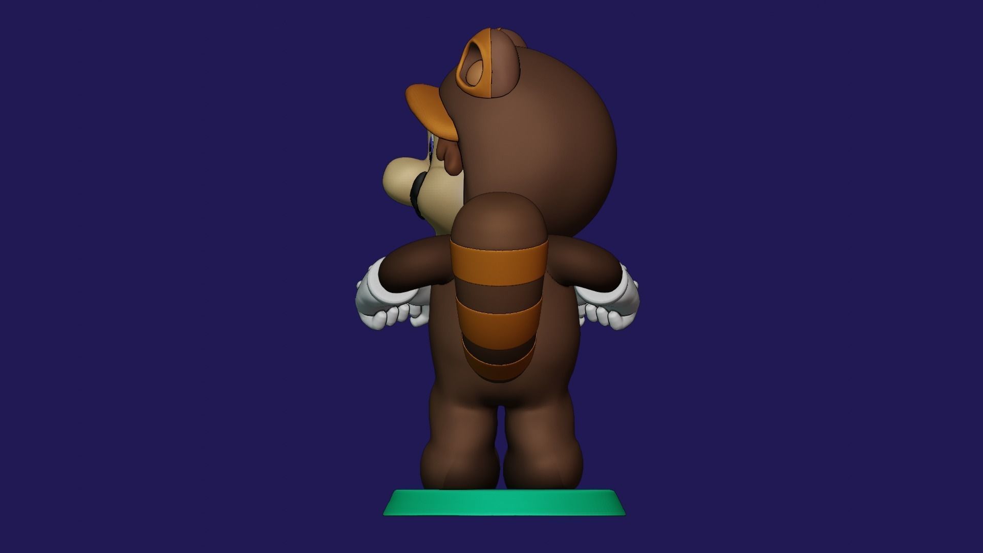 TANOOKI SUPER MARIO BROS THE MOVIE 3D print model_7