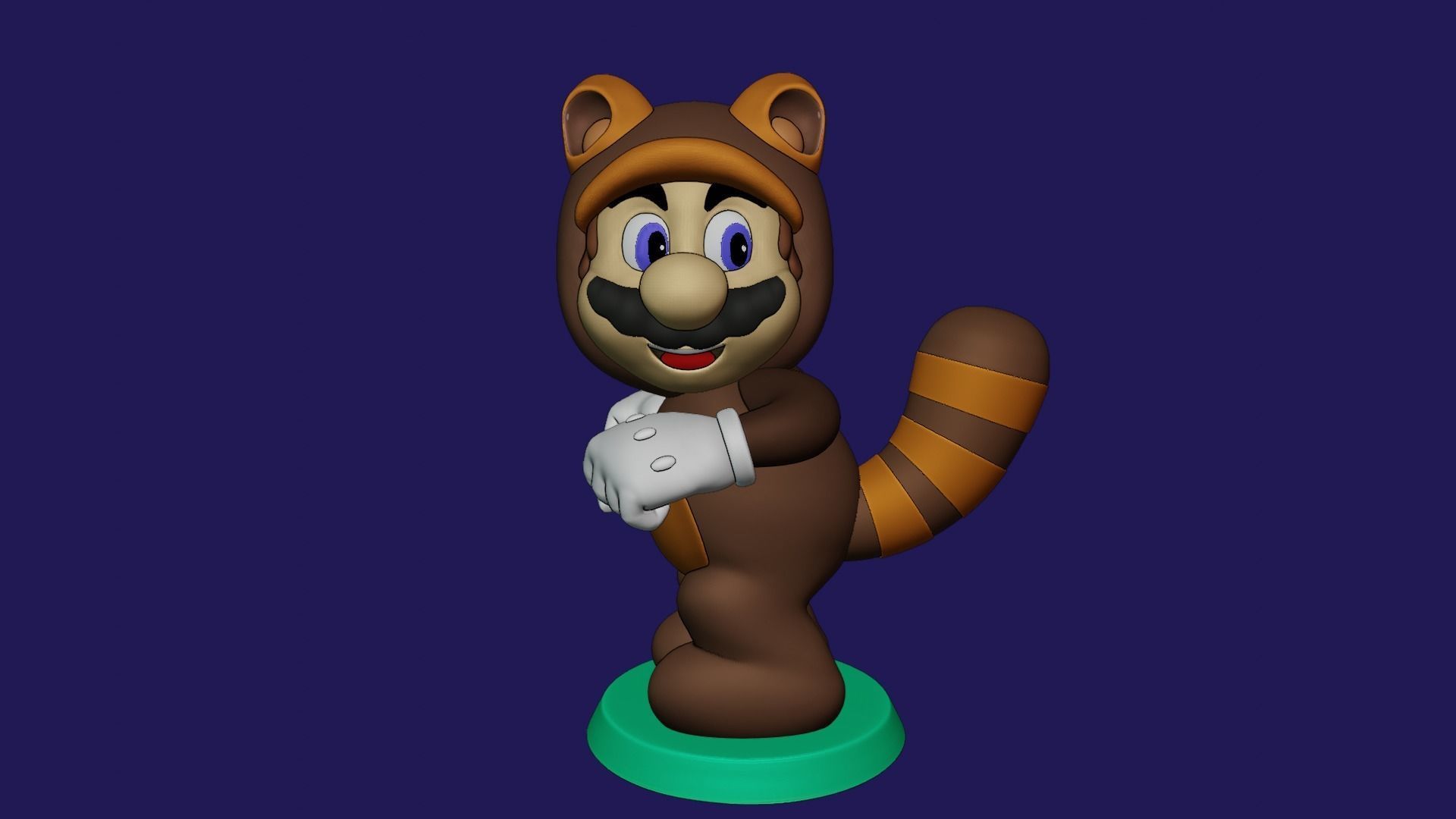 TANOOKI SUPER MARIO BROS THE MOVIE 3D print model_5