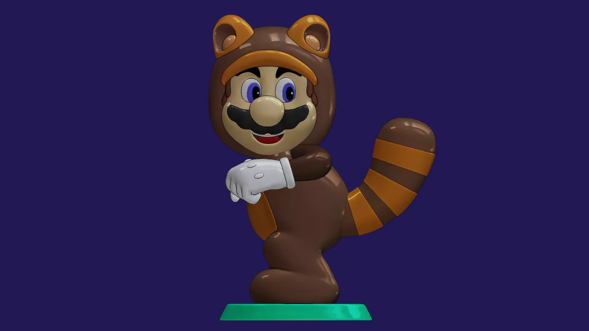 TANOOKI SUPER MARIO BROS THE MOVIE 3D print model_0