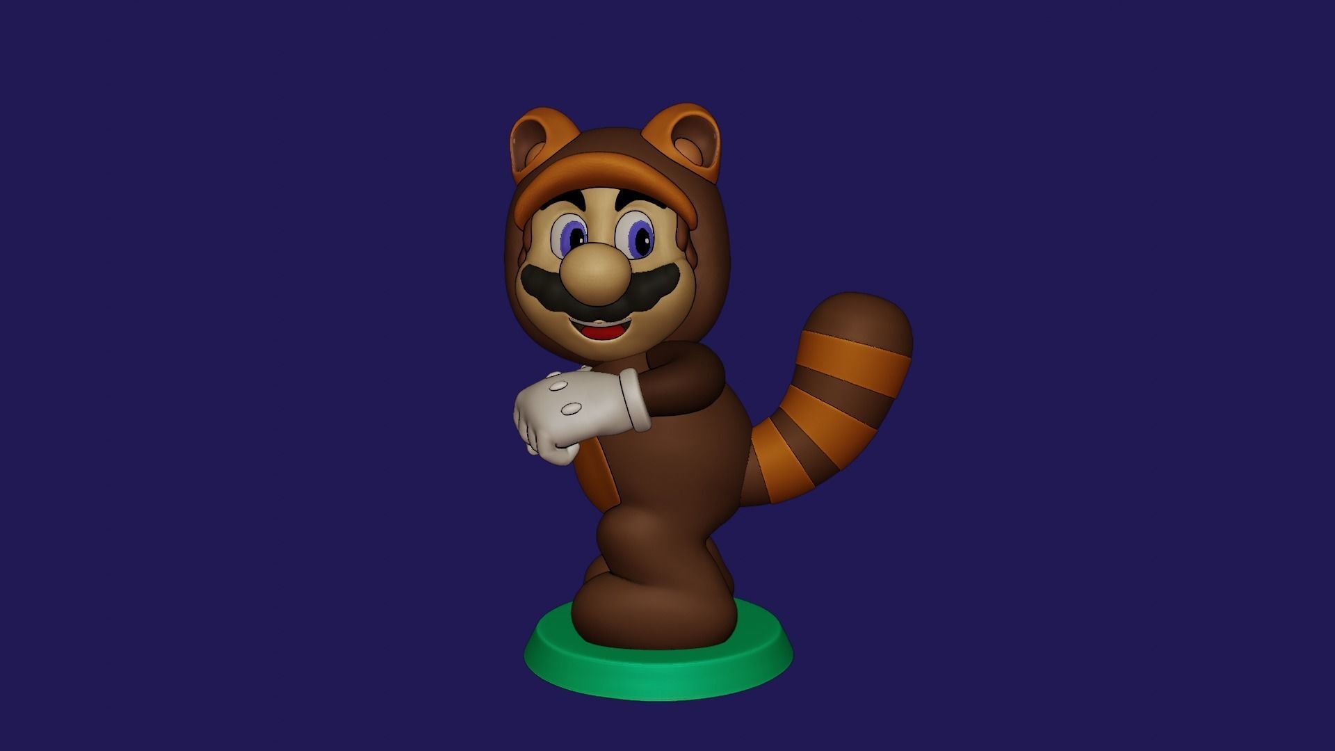 TANOOKI SUPER MARIO BROS THE MOVIE 3D print model_4