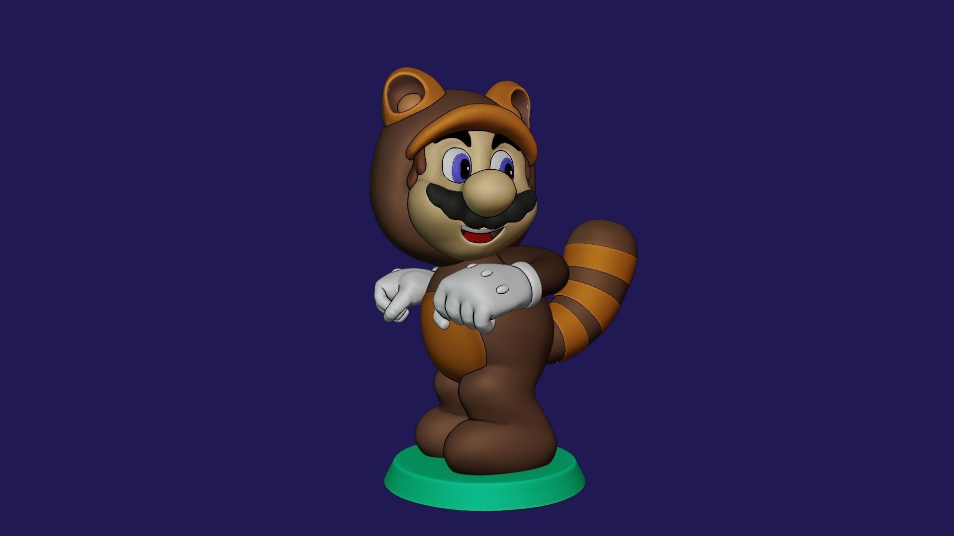 TANOOKI SUPER MARIO BROS THE MOVIE 3D print model_8